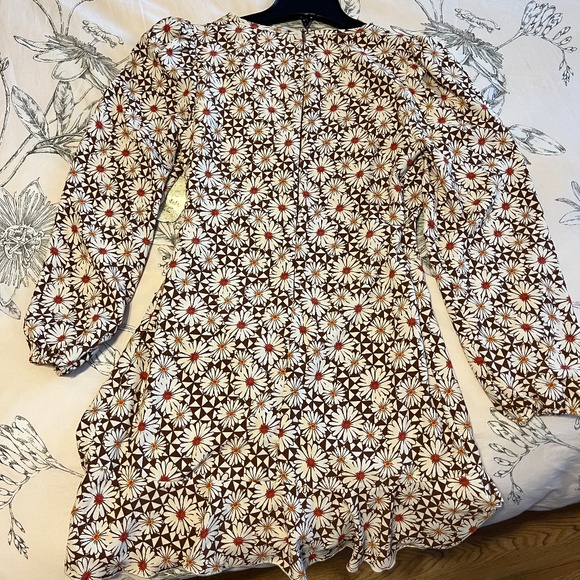 NWT Altar’d State floral wrap mini dress size S - Picture 2 of 4
